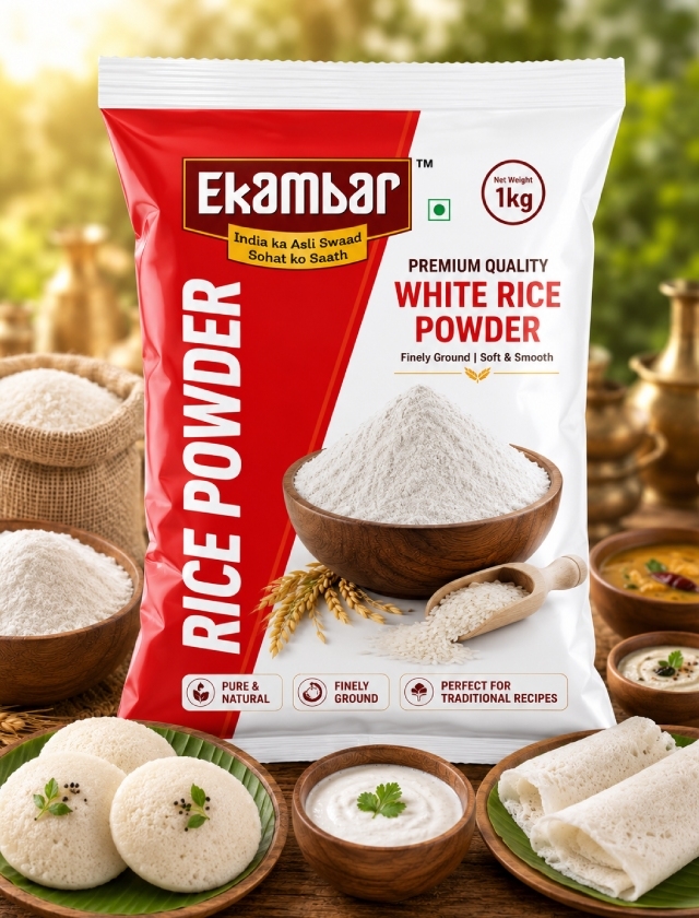 Ekambar White Rice Powder 1kg