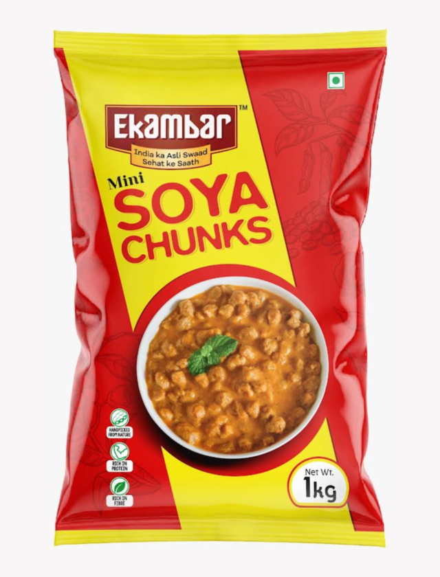 Ekambar Mini Soya Chunks 1Kg