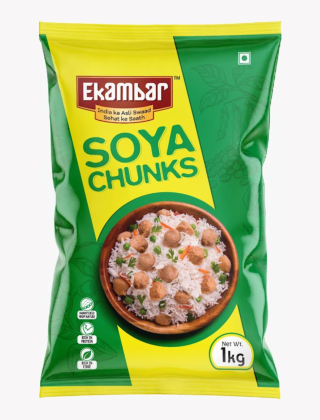 Ekambar Soya Chunks 1Kg